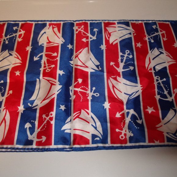 Nautical Headband Bandana Headscarf Anchor Fabric Scarf Hairband Hair Tie Band E - Foto 6